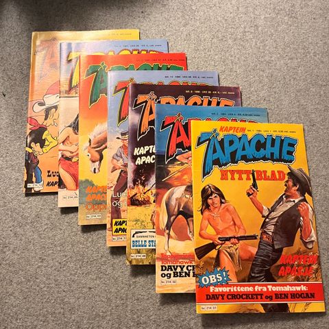 Apache blader 1980- 1981