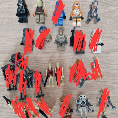 Lego Star Wars Minifigures