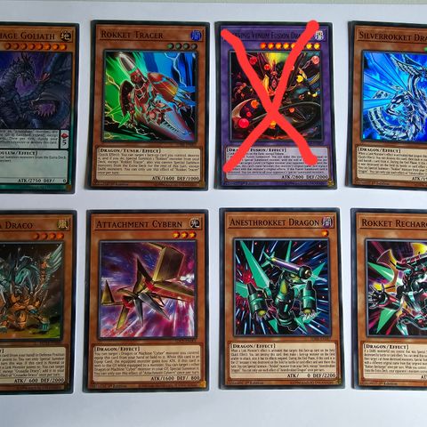 individuelle Dragon Yu-Gi-Oh kort!