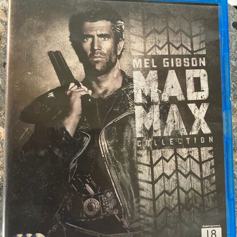 De 3 første Mad Max på blue ray