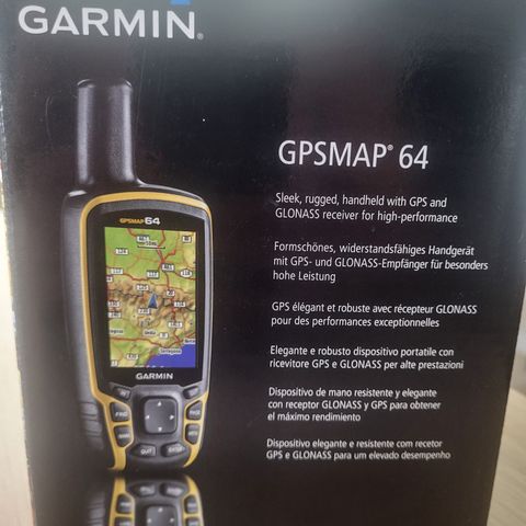 GPS Garmin GPSMAP 64, håndholdt