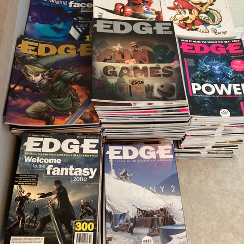 Edge Magazine - Komplett 1-390 (minus nr.374)