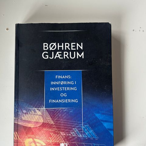 Finans: Innføring i Investering og Finansiering