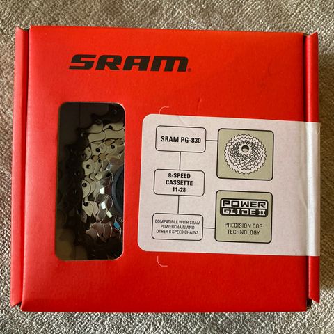 SRAM PG-830 8-Delt Kassett
