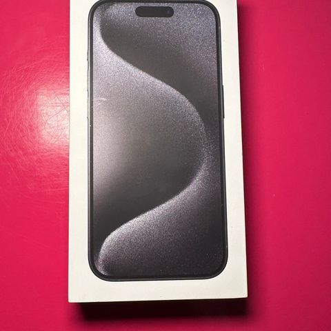 iPhone 15 pro 128gb titanium black