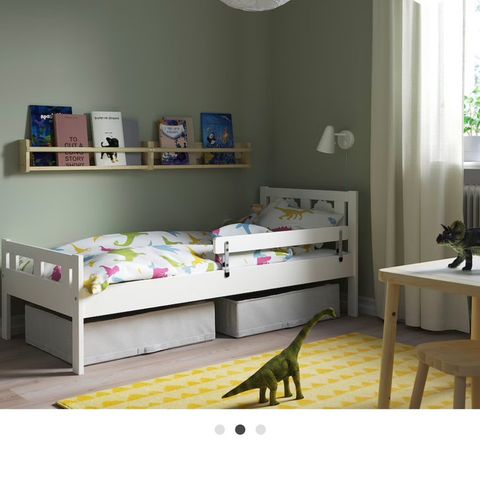 Krittet barneseng fra IKEA