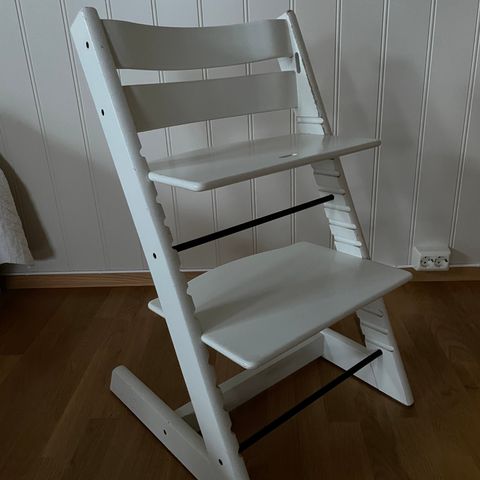 Stokke Tripp-trapp  stol. Hvit