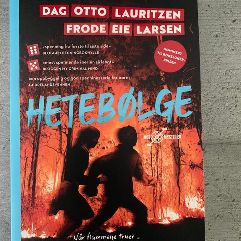 HETEBØLGE - Mot og mysterier bok nr. 4