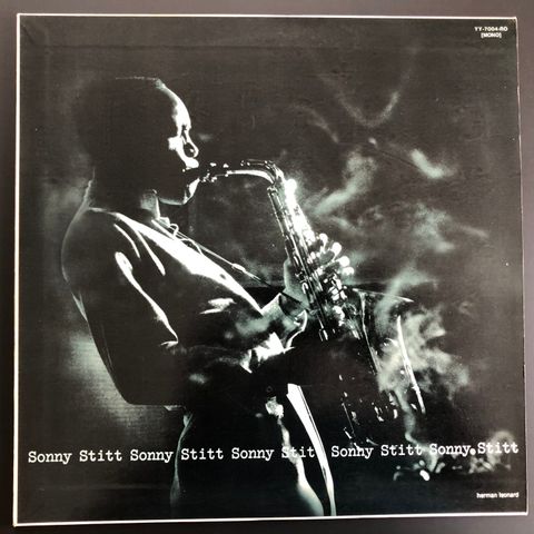 SONNY STITT PLAYS - MONO 1956 Rare Japan 1973 reissue TOPP STAND JAZZ LP!