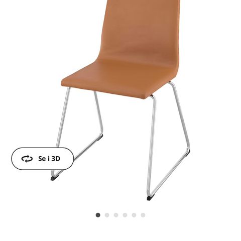 Ikea stoler Lillånäs 6 stk