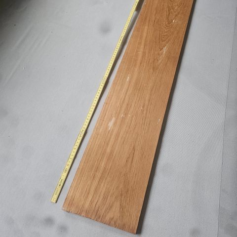 Glattkant teak 15x190x1000mm