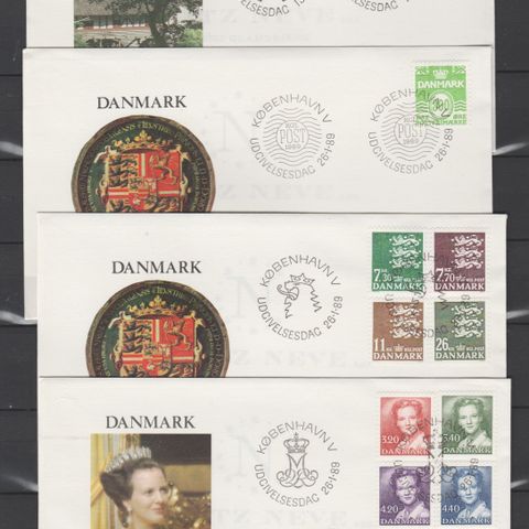 Frimerker DANMARK FDC  (14)