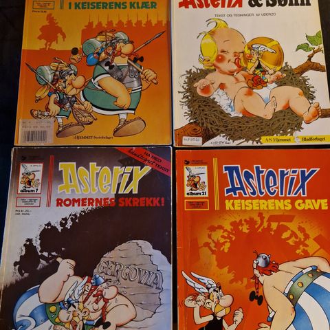 4 Asterix-blader.