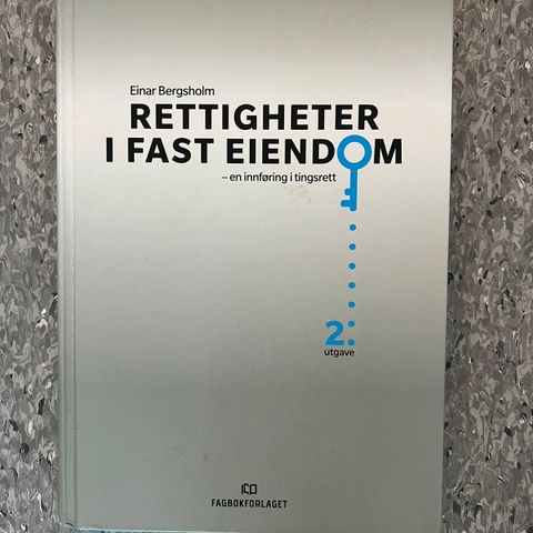 Rettigheter i fast eiendom (2. utgave) selges