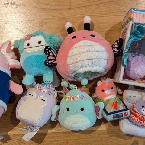 Squishmallows selges samlet, sendes ikke