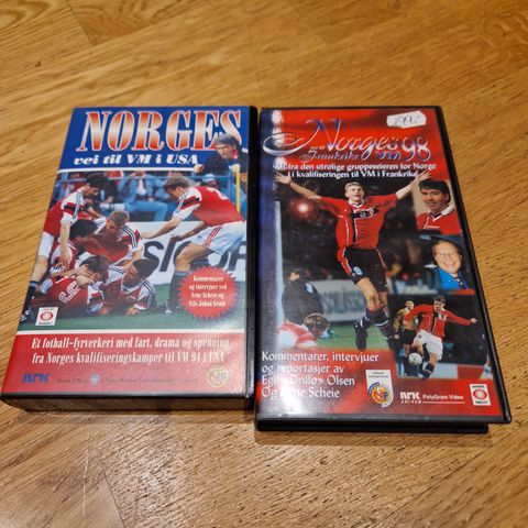 Fotball VM 1994 , 1998, VHS