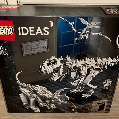 LEGO 21320: Dinosaur Fossils (IDEAS) fra 2019 - uåpnet