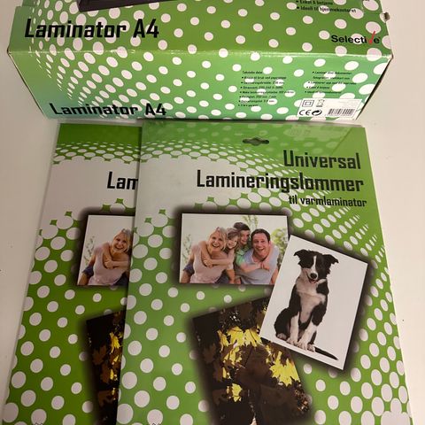 Lamineringsmaskin - Laminator A4 m/30 ark