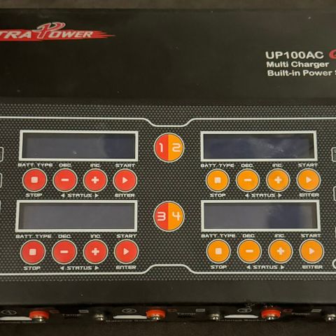 Ultra Power UP100AC Charger 4 x 100W, 1x6S Lipo