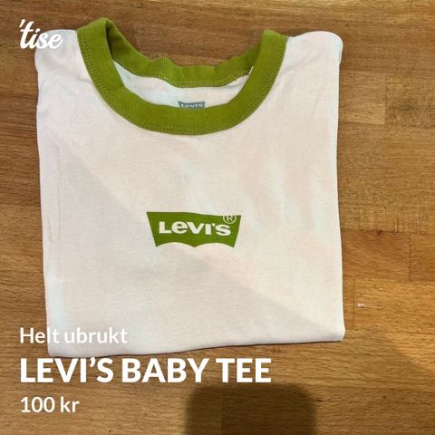 Levi’s baby tee