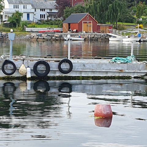 Stor flytebrygge, arbeidsplattform  - NY PRIS!