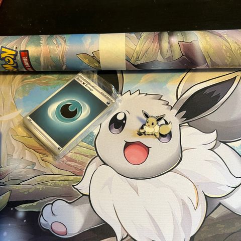 Eevee bordmatte, kort, figur