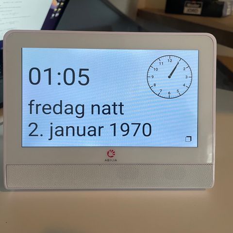 Digital kalender med lyd