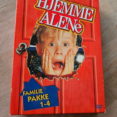 Hjemme alene 1-4 DVD