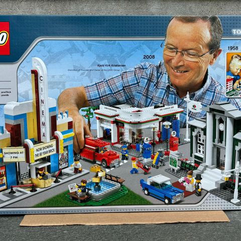 (FORSEGLET) LEGO Creator Expert Town Plan 10184 Byplan Byggesett 12+