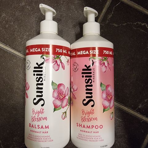 Uåpnet Sunsilk shampo og balsam