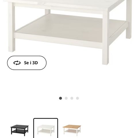 IKEA Hemnes bord