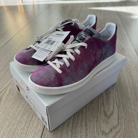 Adidas Pharrell Hu Holi Stan Smith MC Sneakers (Størrelse 40)