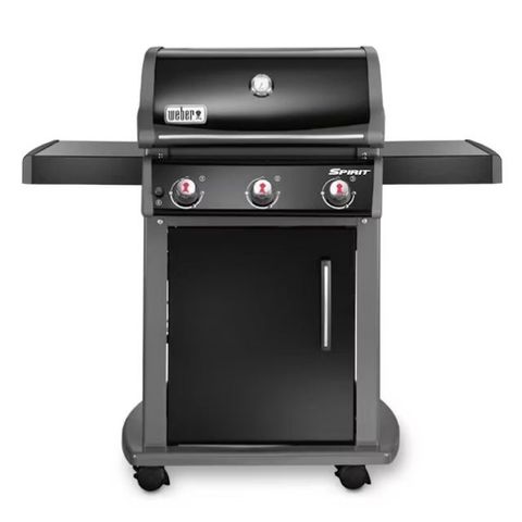 WEBER SPIRIT E-310 ORIGINAL gassgrill m/ org. trekk + div. utstyr