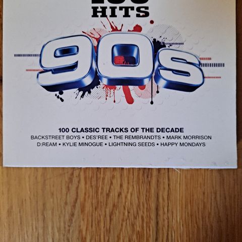 5 CD 100 HITS-90