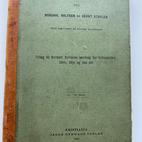 Folkeskolen lesebøker 1899