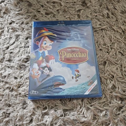 Pinocchio blu-ray DVD selges