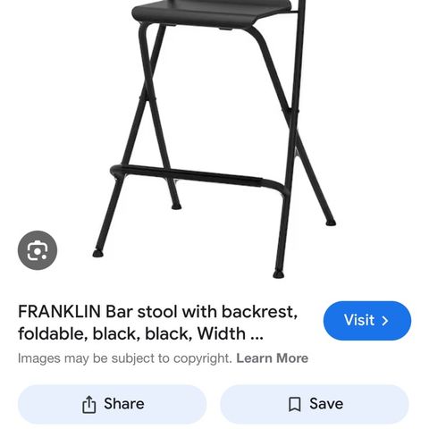 Bar krakker barstol fra Ikea