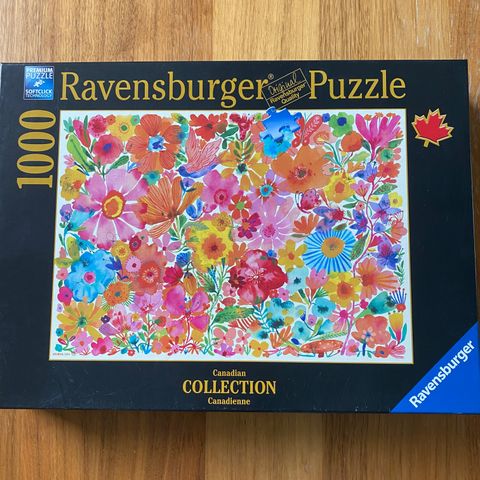 Puslespill 1000 brikker - Ravensburger