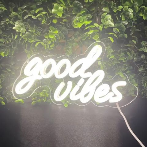 Led lampe good vibes