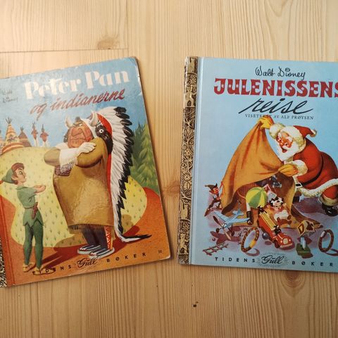 Tidens Gullbøker - Peter Pan og indianerne og Julenissens reise