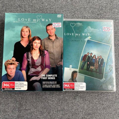 Love My Way sesong 1-2 (DVD) drama, serie