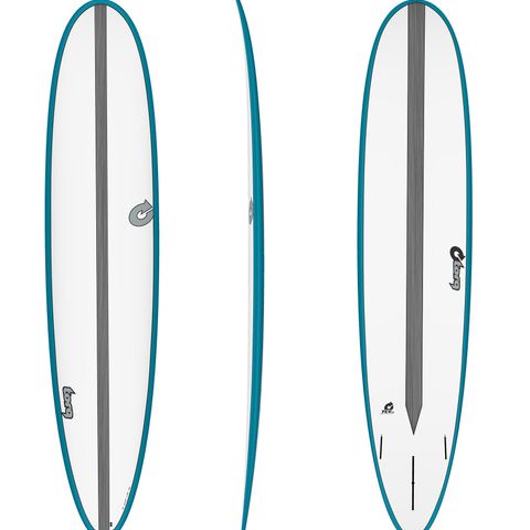 Torq Longboard Epoxy CS 9'0 (72L) Surfebrett - Carbon Teal