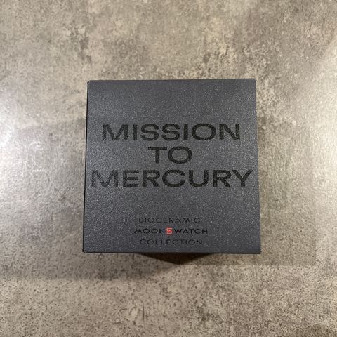 Omega swatch mission to mercury