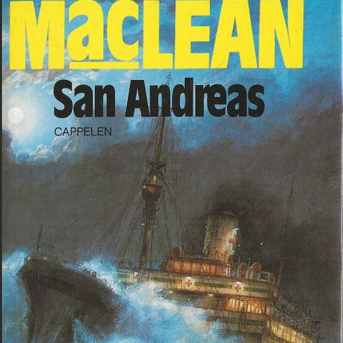 Alistair MacLean: San Andreas - 3. opplag 1985