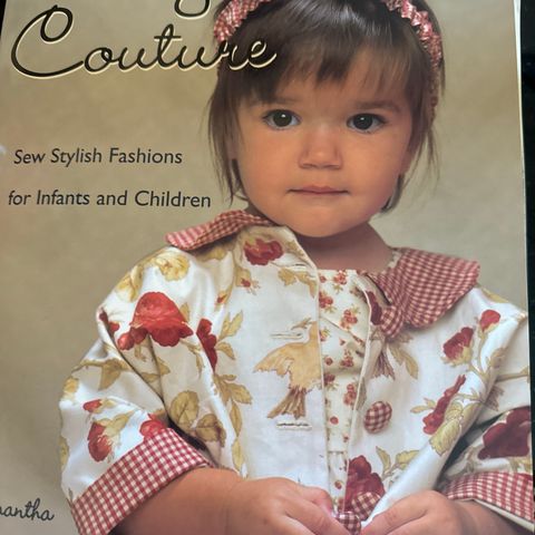 BABY COUTURE - SY FASHIONS KLÆR TIL BARN / UBRUKT MØNSTERBOK