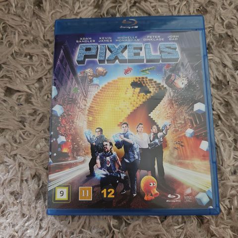 Pixels blu-ray selges