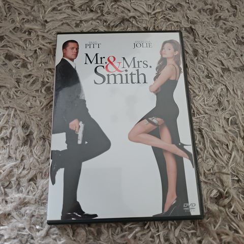 Mr. & Mrs. Smith dvd selges