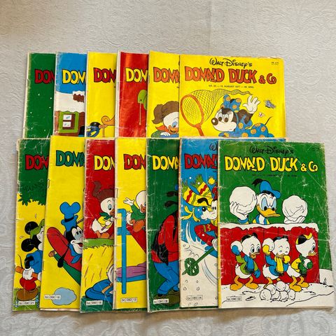 Donald Duck blader fra 1977