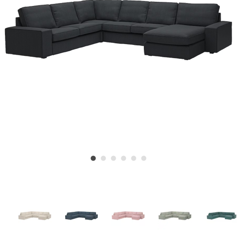 Kivik sofa fra IKEA