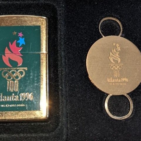 Zippo fra 1996 Atlanta Olympiaden
